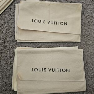 2PCS Size Louis Vuitton Dust Bag